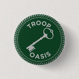 GRÖNT för IGGPPCamp 2022 Troop-Pride-knapp Knapp