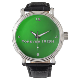 Grönt för IRISH Monogram Watch Armbandsur