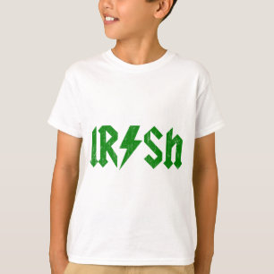 Grönt för irländare AC/DC Tee Shirt
