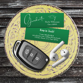 Grönt för klassinformation för Studenten Namn