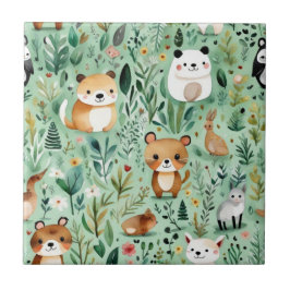 Grönt för landskapsdekantering för blommigt av kär kakelplatta