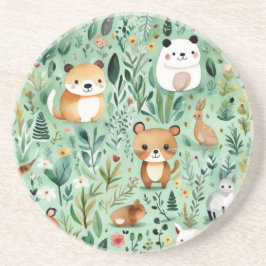 Grönt för landskapsdekantering för blommigt av kär underlägg