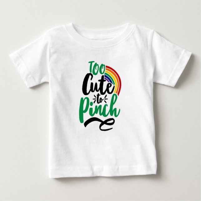 Grönt för ljus till Pinch St. Patrick's Day Graphi T Shirt (Framsida)