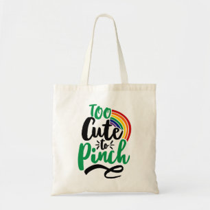 Grönt för ljus till Pinch St. Patrick's Day Graphi Tygkasse