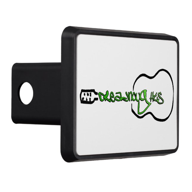 Grönt för Logotyp av akustisk Abstrakt Dragkroksskydd (Höger)