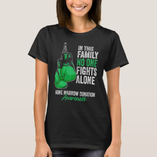 Grönt för månghandling för benmärgsdonationer t shirt