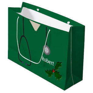 Grönt för medicinska sporten Holly Lg Gift Bag