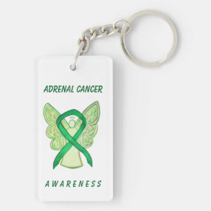 Grönt för medvetandegörande om cancer Ribbon Keych