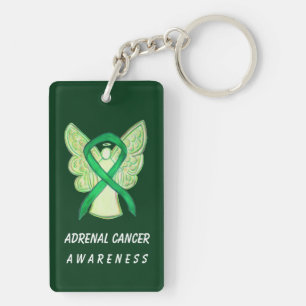 Grönt för medvetandegörande om cancer Ribbon Keych