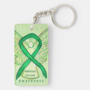 Grönt för medvetandegörande om cancer Ribbon Keych