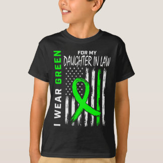 Grönt för min dotter i juridik, njursjukdom Awaren T Shirt
