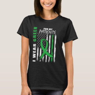 Grönt för mina patienter Cerebral Palsy Awareness  T Shirt