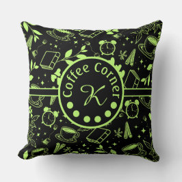 grönt för modern kaffekobordmask i älskare under m kudde