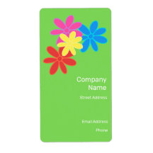 GRÖNT FÖR MODERN TRENDIG, FLOWER-ABSTRAKT, FLOWER