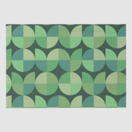 Grönt för moderna geometriska former i mitten av å