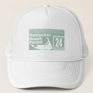 Grönt för Nantucket Beach-tillstånd 2024 Keps