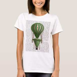 Grönt för nivåindelad Luftballong Tee