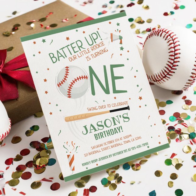 Grönt för nybörjare Baskeball 1:a födelsedag (Skapare uppladdad)