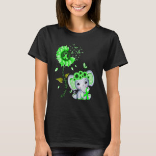 Grönt för ökad medvetenhet om muskeldystrofi Hippi T Shirt