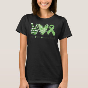 Grönt för ökad medvetenhet om psykisk hälsa i Kärl T Shirt