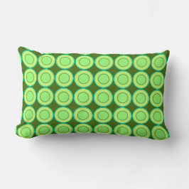 Grönt för ombesök av Mazipoodles Donuts Grönt Lumbarkudde