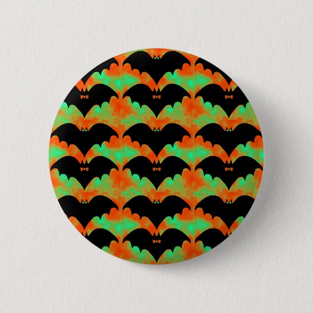 Grönt för Orangen fladdermus och bin Knapp (Framsida)