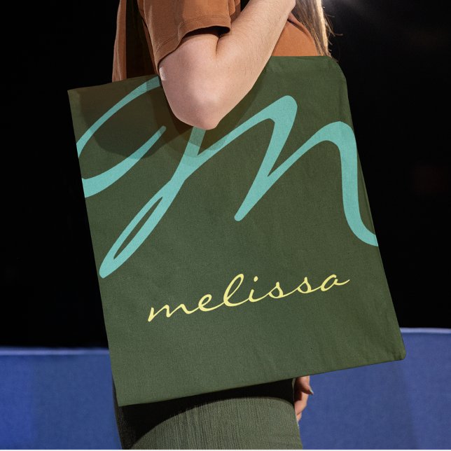 grönt för övertryck (båda sidor) stor till påsen tygkasse (Skapare uppladdad)