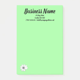 Grönt för personlig av Business Marknadsföring-obj Post-it Block