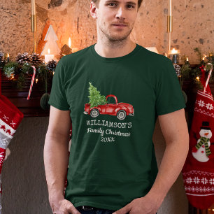 Grönt för personlig för lastbil för t shirt