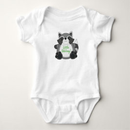 Grönt för Raccoon Baby Shower T Shirt