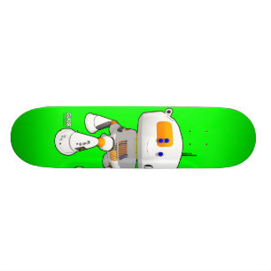 Grönt för skridsko CV08 Old School Skateboard Bräda 21,6 Cm