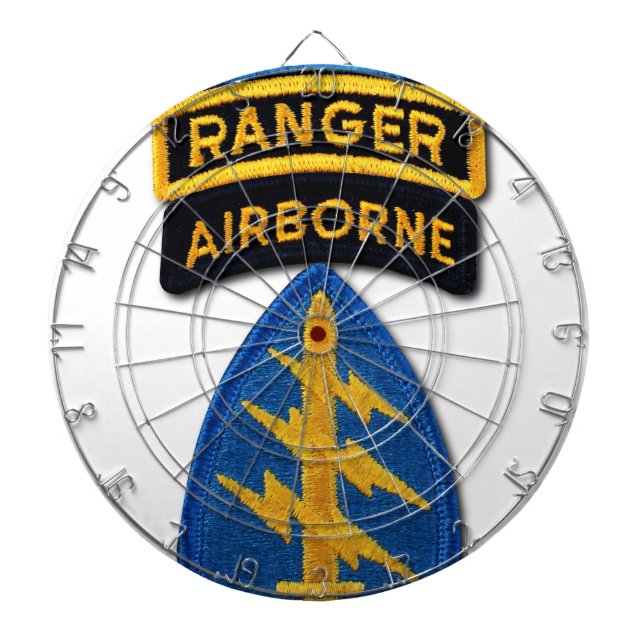 Grönt för speciell Forces Group Berets SF SOF SFG  Darttavla (Framsidan)