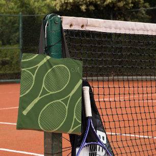 grönt för tennis racquets tygkasse
