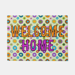 grönt för välkomsthem för roligt i färg