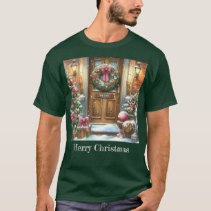 Grönt för välkomstjul t shirt