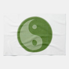 GRÖNT FÖR YIN YANG YINYANG KÖKSHANDDUK