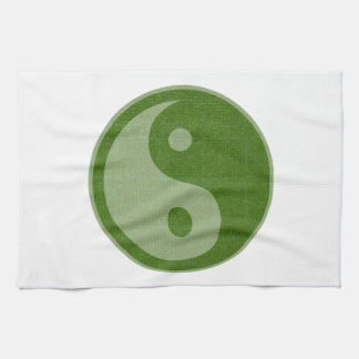GRÖNT FÖR YIN YANG YINYANG KÖKSHANDDUK