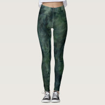 Grönt Forest Leggings