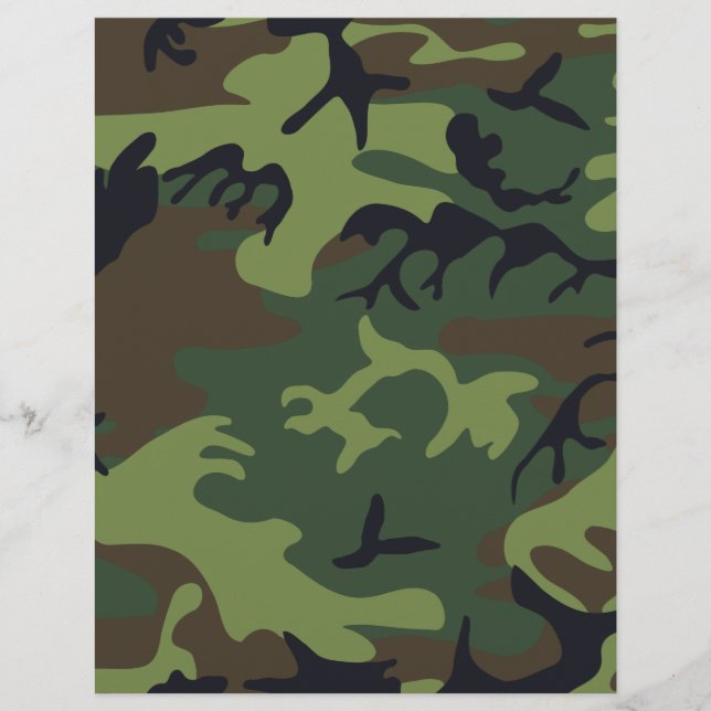 Grönt Forest Milio Camo (Framsida)