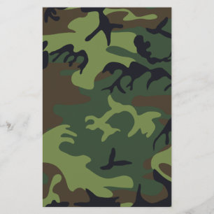 Grönt Forest Milio Camo Flygblad