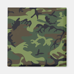 Grönt Forest Milio Camo Magnet