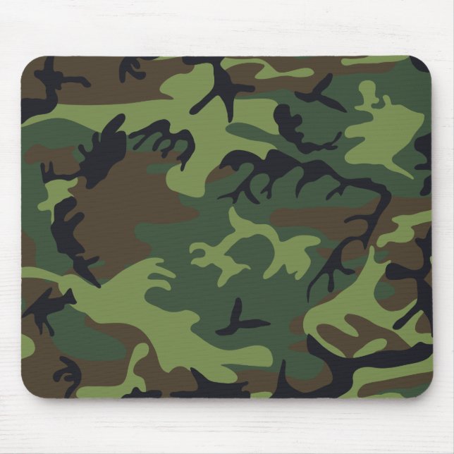 Grönt Forest Milio Camo Musmatta (Framsidan)