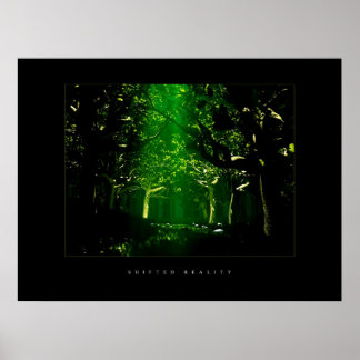 Grönt Forest Poster