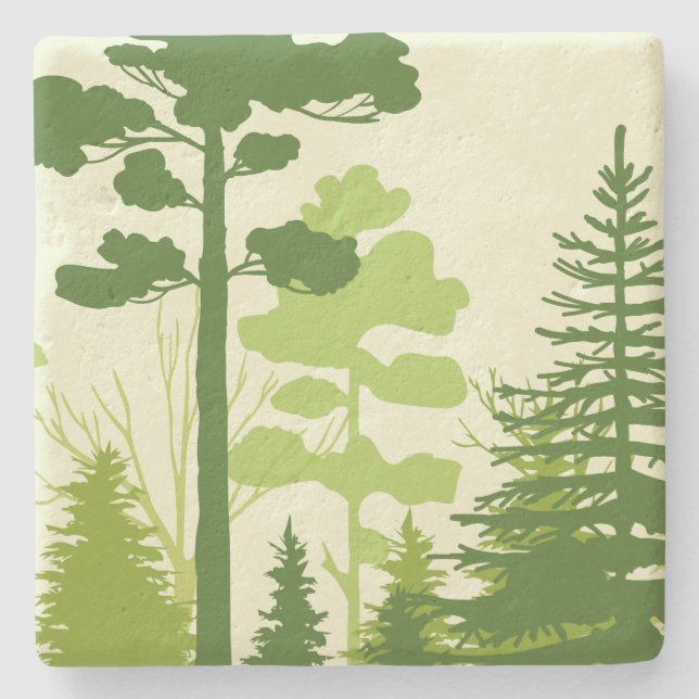 Grönt Forest stone underlägg (Framsidan)