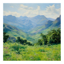 Grönt Foresttopp Fine Art | Impressionism