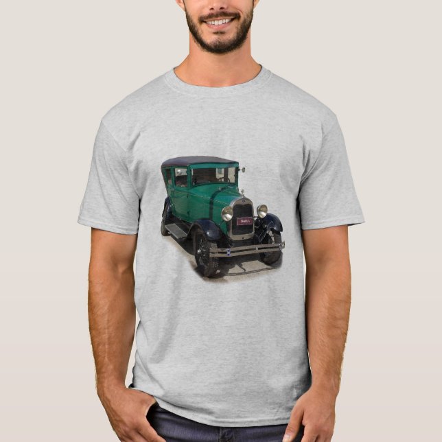 Grönt Förlaga A-skjorta T Shirt (Framsida)