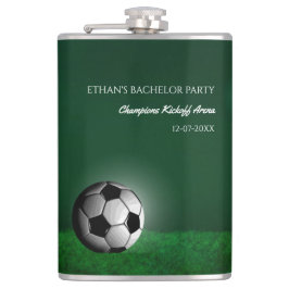 Grönt Fotboll/Bachelor Party Fickplunta