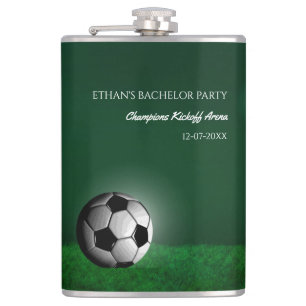 Grönt Fotboll/Bachelor Party Fickplunta