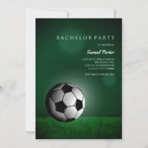 Grönt Fotboll/Bachelor Party