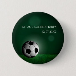 Grönt Fotboll/Bachelor Party Knapp